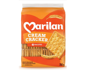 Biscoito Cream Cracker Marilan Pacote 350g